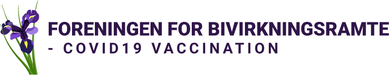 Foreningen for bivirkningsramte - Covid19 vaccination logo